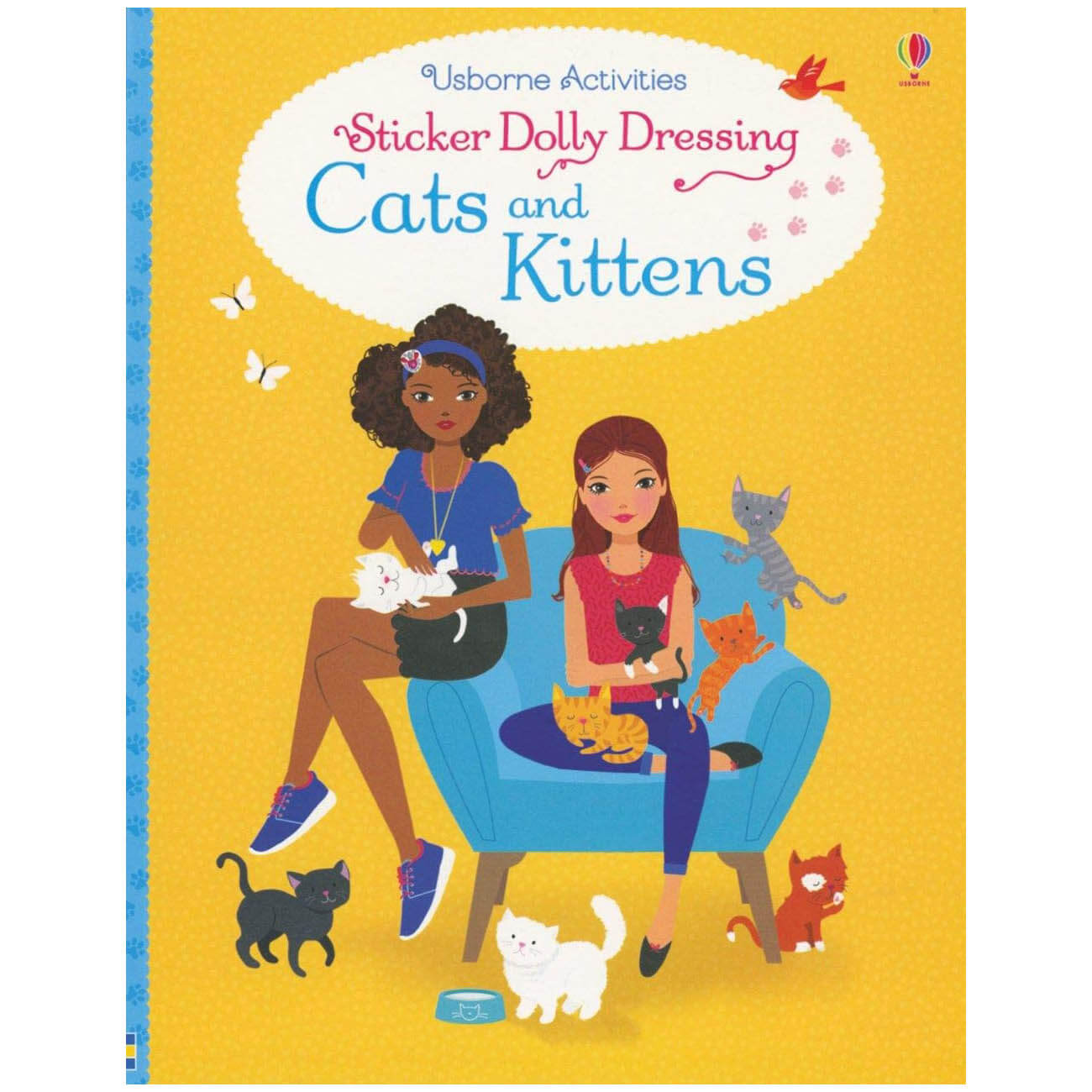 Usborne Sticker Dolly Dressing Cats and Kittens – Maziply Toys