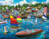 White Mountain Puzzles Harbor Fun 1000 Piece Jigsaw Puzzle