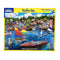 White Mountain Puzzles Harbor Fun 1000 Piece Jigsaw Puzzle