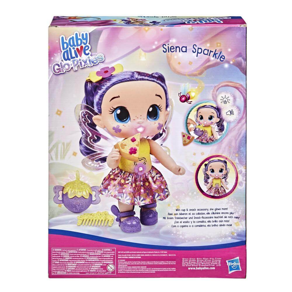 Baby Alive GloPixies Siena Sparkle Doll – Maziply Toys