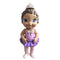 Baby Alive Sweet Ballerina Baby Doll Purple Dress Brown Hair