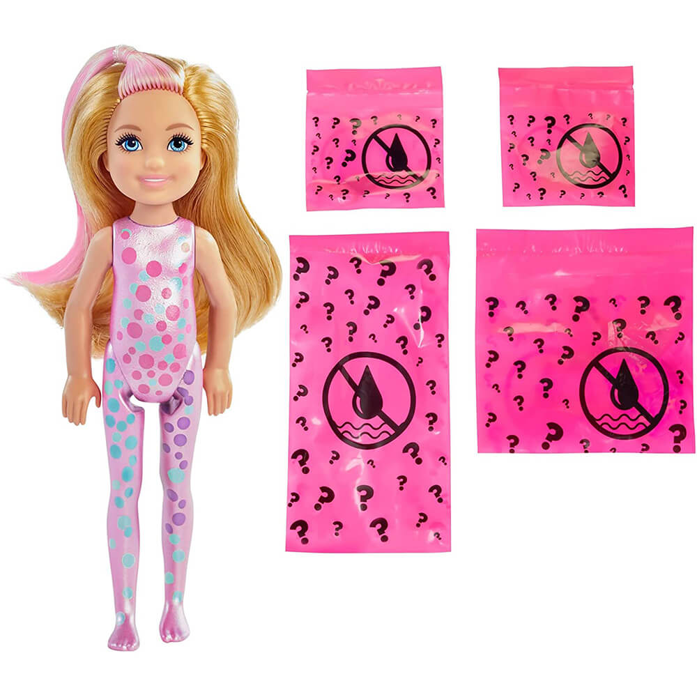Barbie Color Reveal Doll, Party Series, Confetti Print, 7 Surprises For  3-Year-Olds & Up