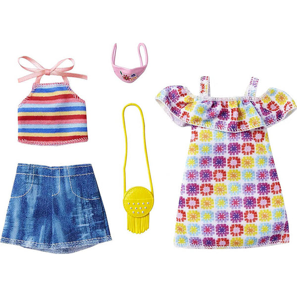 Barbie Clothes Fashion 2-Pack for Barbie Dolls 2 Picnic-Themed Outfits with  Styling Pieces, 1 - Harris Teeter