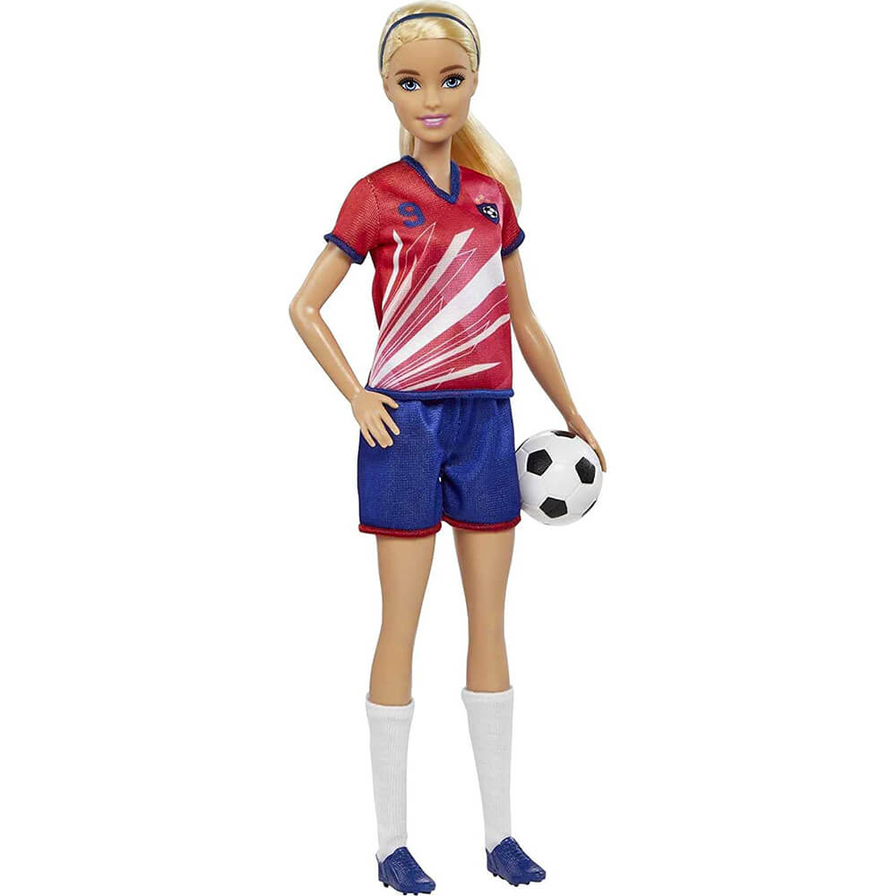 Barbie Doll Soccer Uniform Doll