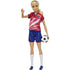 Barbie Doll Soccer Uniform Doll