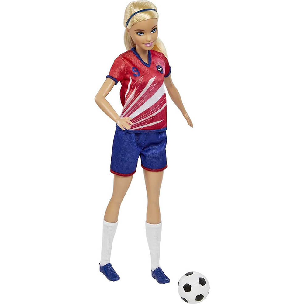 Barbie Doll Soccer Uniform Doll