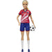 Barbie Doll Soccer Uniform Doll