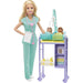 Barbie You Can Be Anything Baby Doctor Blonde Doll and Playset