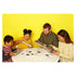 Family playing the shaky manor board game.
