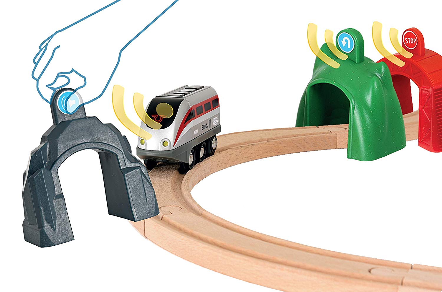 Brio Smart Tech Engine Set with Action Tunnels