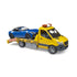 Bruder Pro Series MB Sprinter Car Transporter w Bruder Roadster