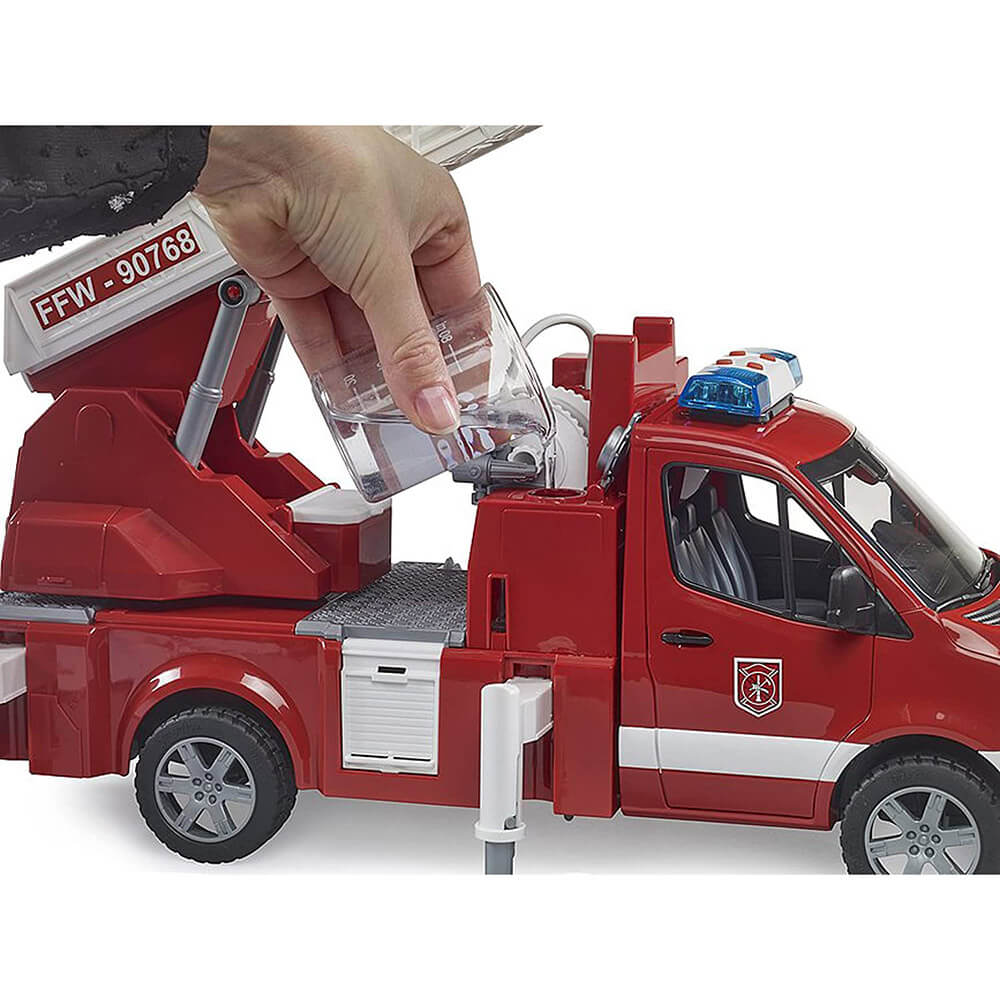 Bruder Pro Series MB Sprinter Fire Engine w Light & Sound Module