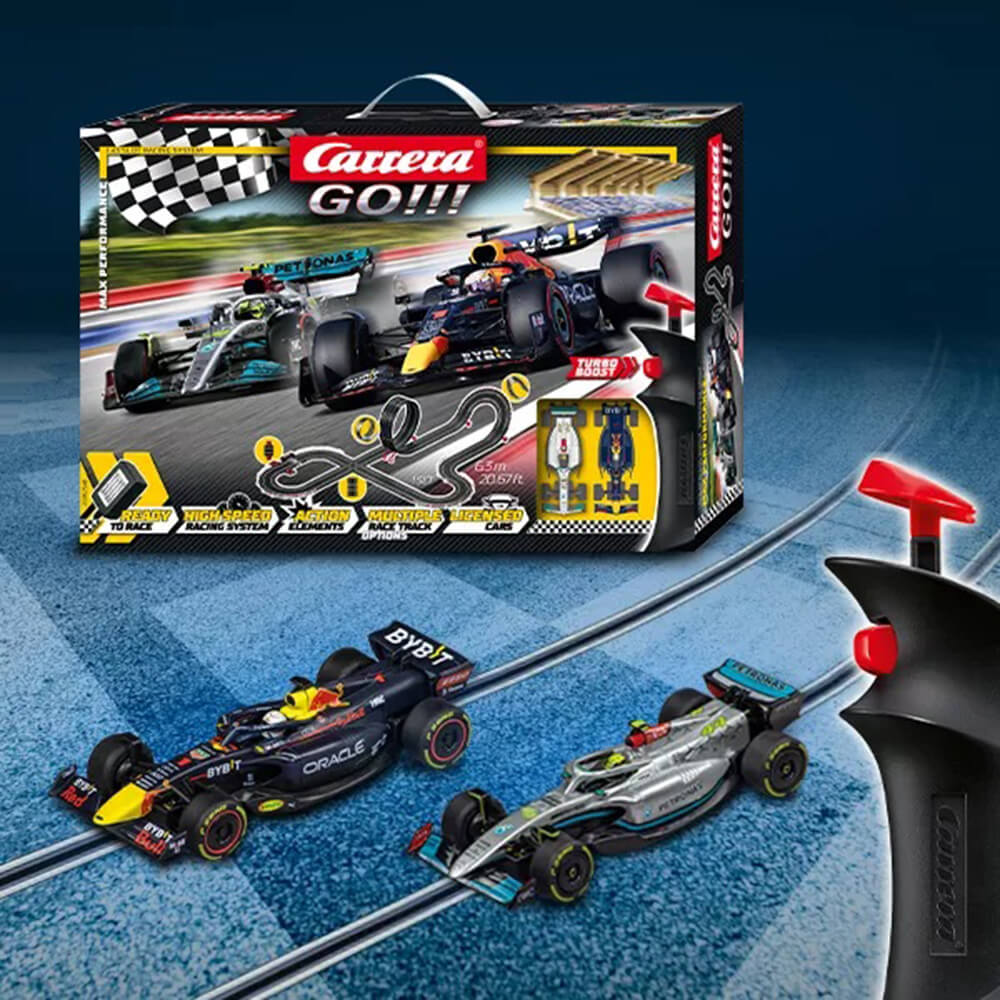 Max Scale Performance Slot Racing System 1:43 Go!!! Car Carerra