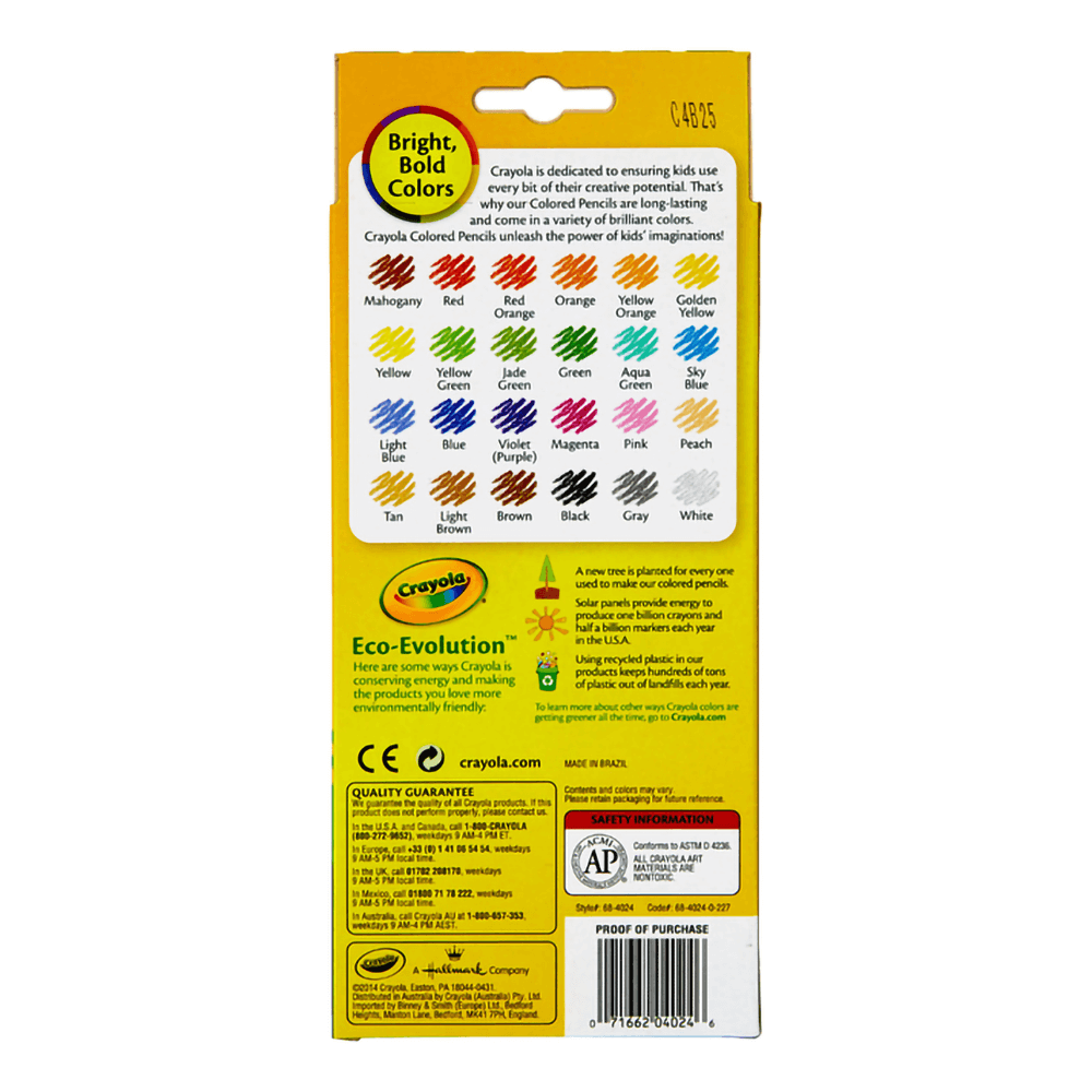 Crayola Colored Pencils, Vibrant Colors, Sharpened, Adult Coloring, 100  Count