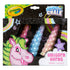 Crayola Unicorn Rainbow Washable Sidewalk Chalk