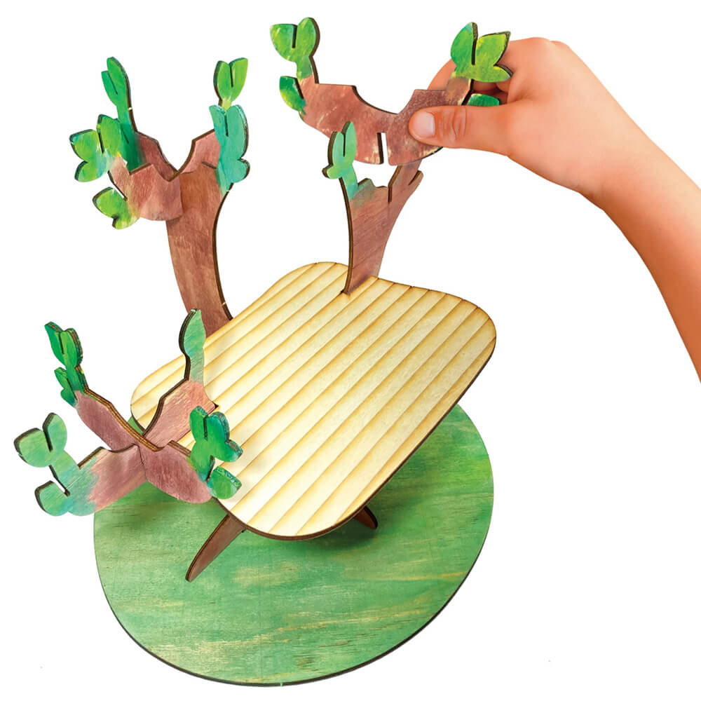 Creativity for Kids Build & Grow Tree House Playset