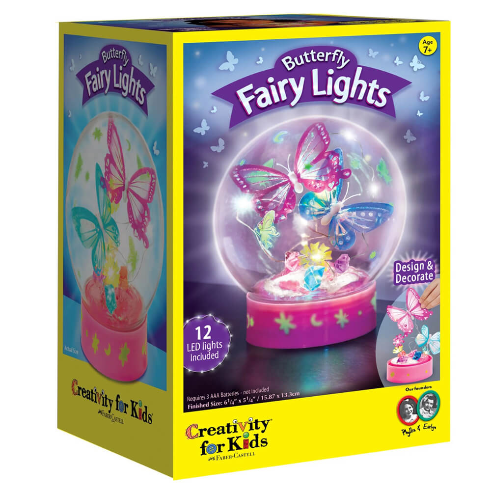 Creativity for Kids Butterfly Fairy Lights Craft Kit