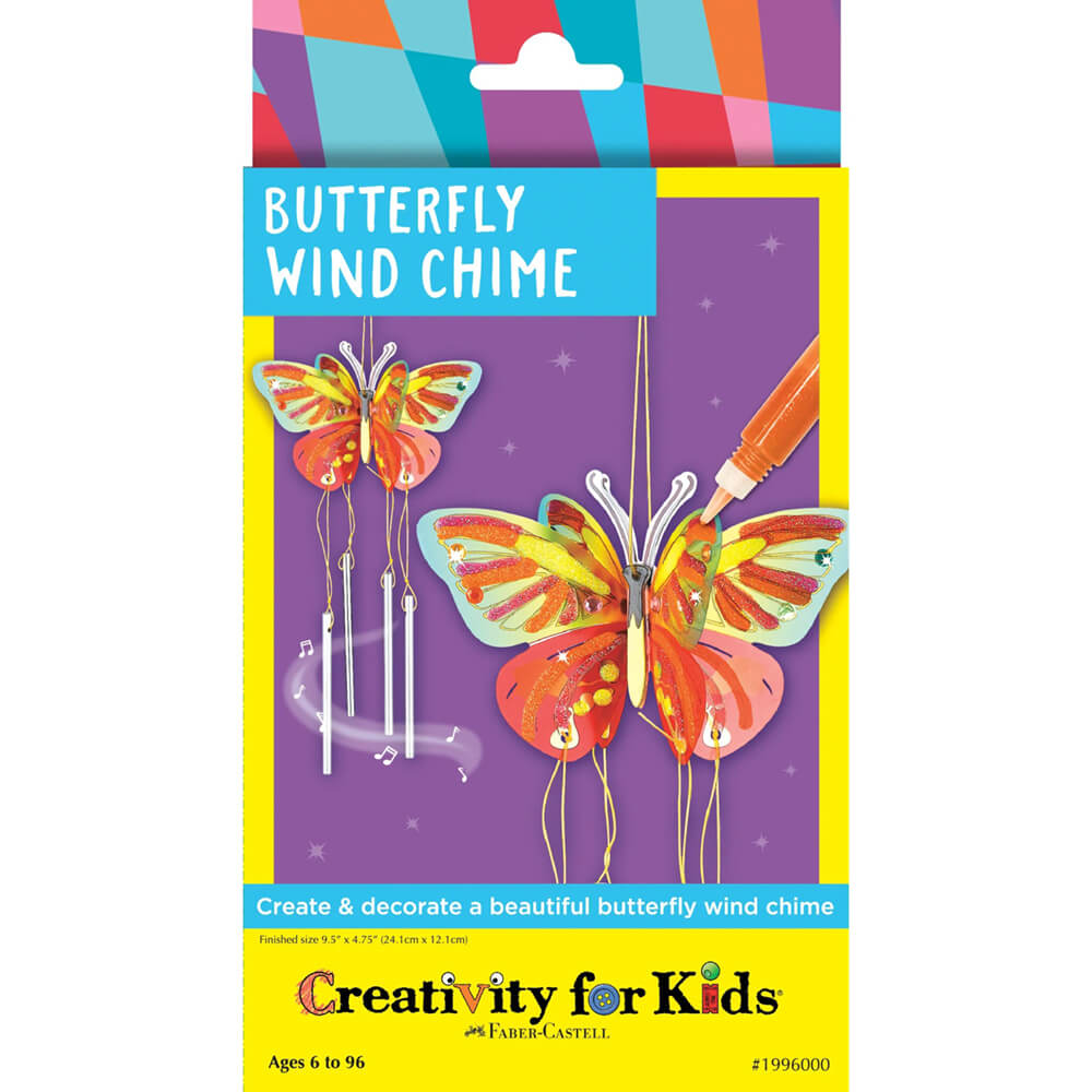 Creativity for Kids Butterfly Wind Chime Mini Craft Kit