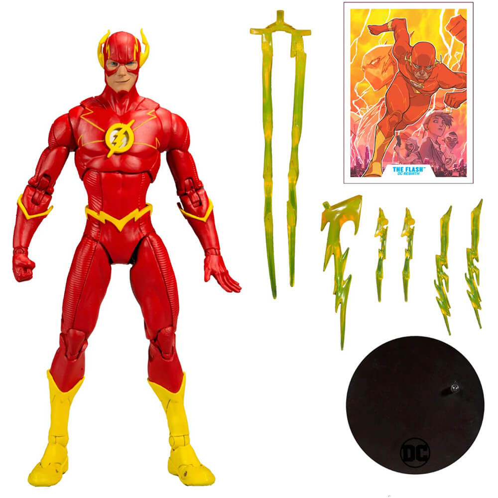 DC Multiverse Modern Comic Flash Action Figure