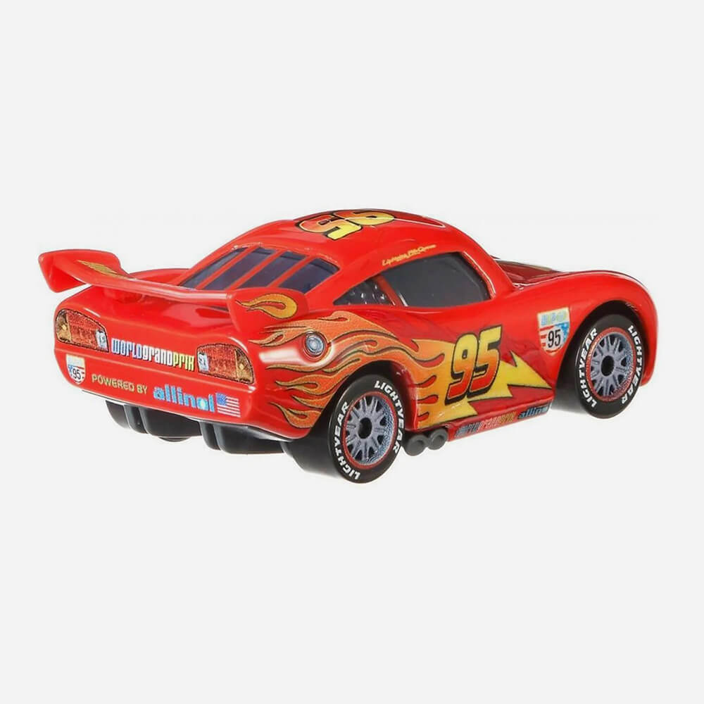 Disney Pixar Cars Lightning McQueen with Racing Wheels Diecast Vehicle