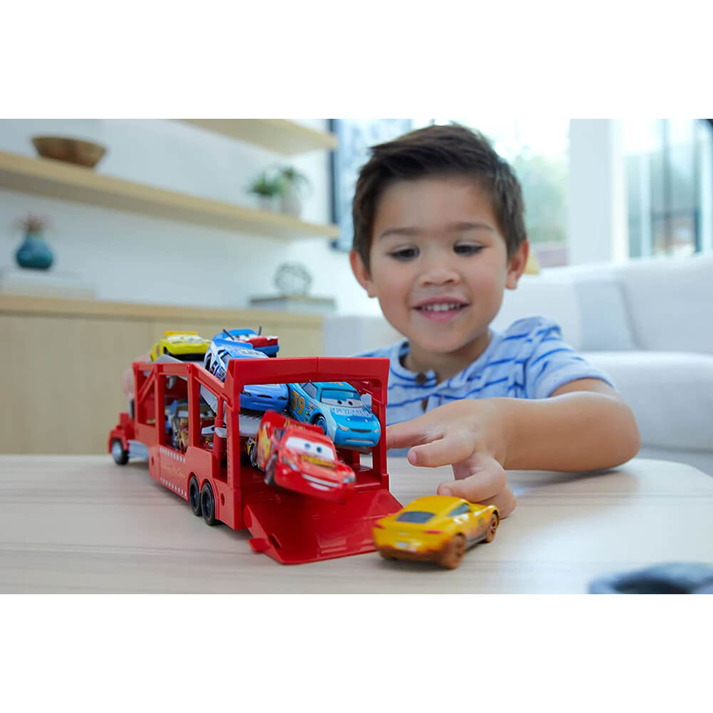 Disney Pixar Cars Mack Hauler Vehicle Playset