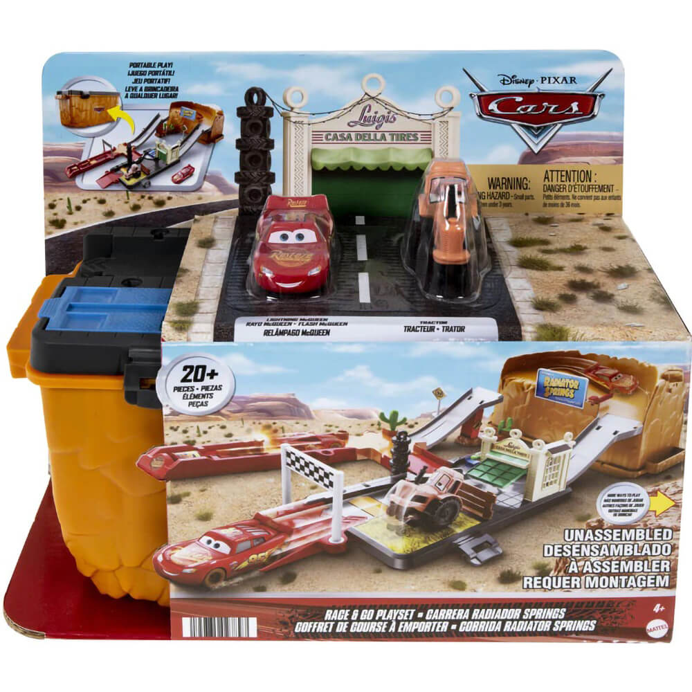 Disney Pixar Cars Race and Go Playset