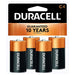 Duracell Coppertop C Alkaline Batteries 4-Pack