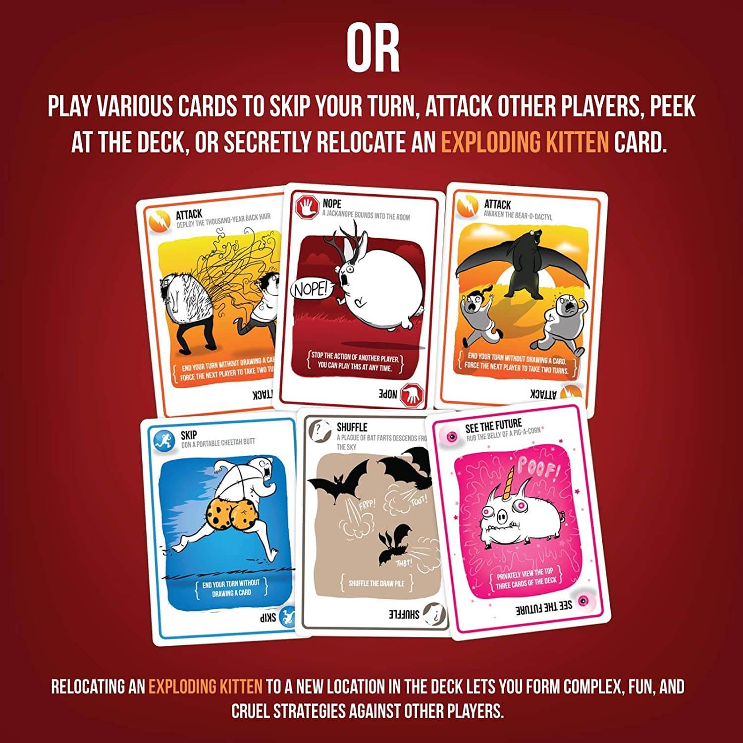 Exploding Kittens Game: Original Edition