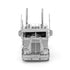 Front view of the Metal Earth COE Truck-Freightliner Metal Model Kit - 2 Sheets.