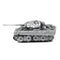 Metal Earth Tiger I Tank Metal Model Kit - 2 Sheets