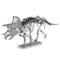 Metal Earth Triceratops Skeleton Metal Model Kit - 2 Sheets