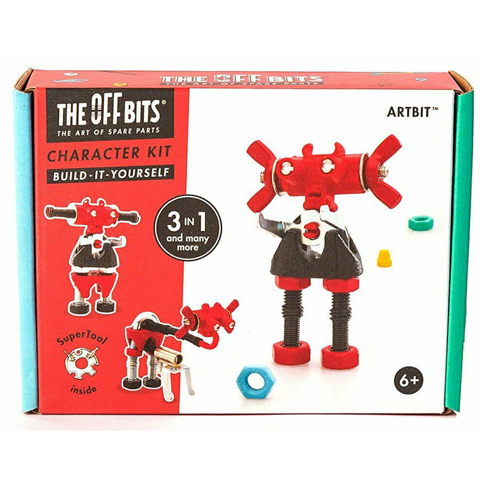 Fat Brain Toys Offbits - Red Artbit