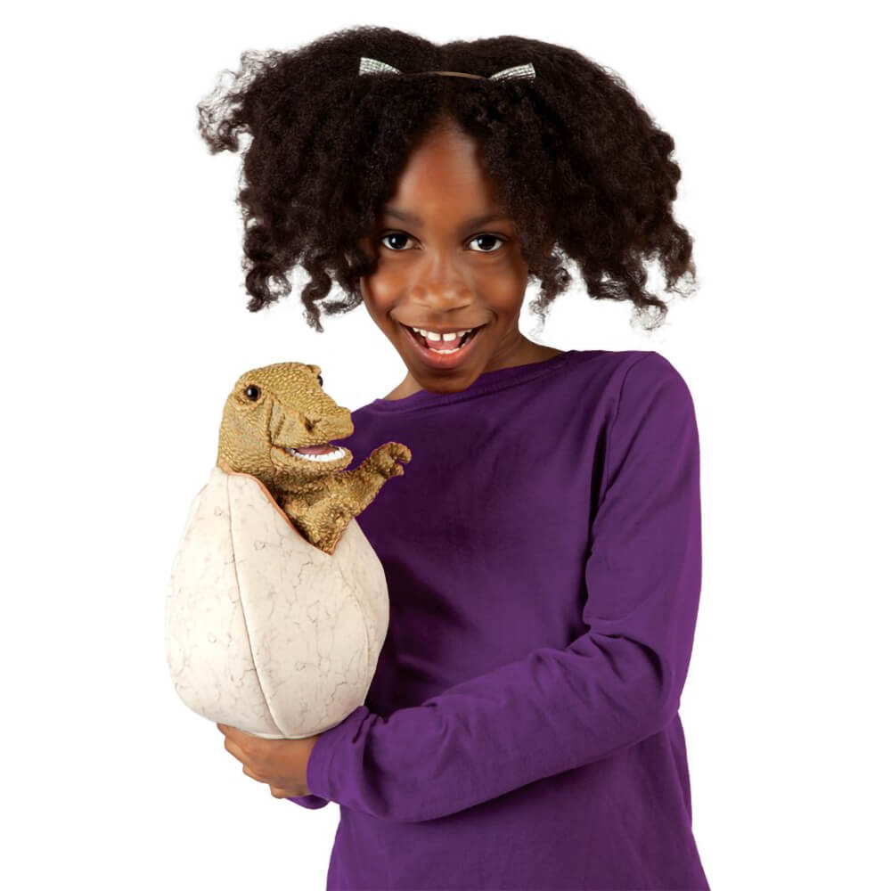 Folkmanis Dinosaur Egg Hand Puppet