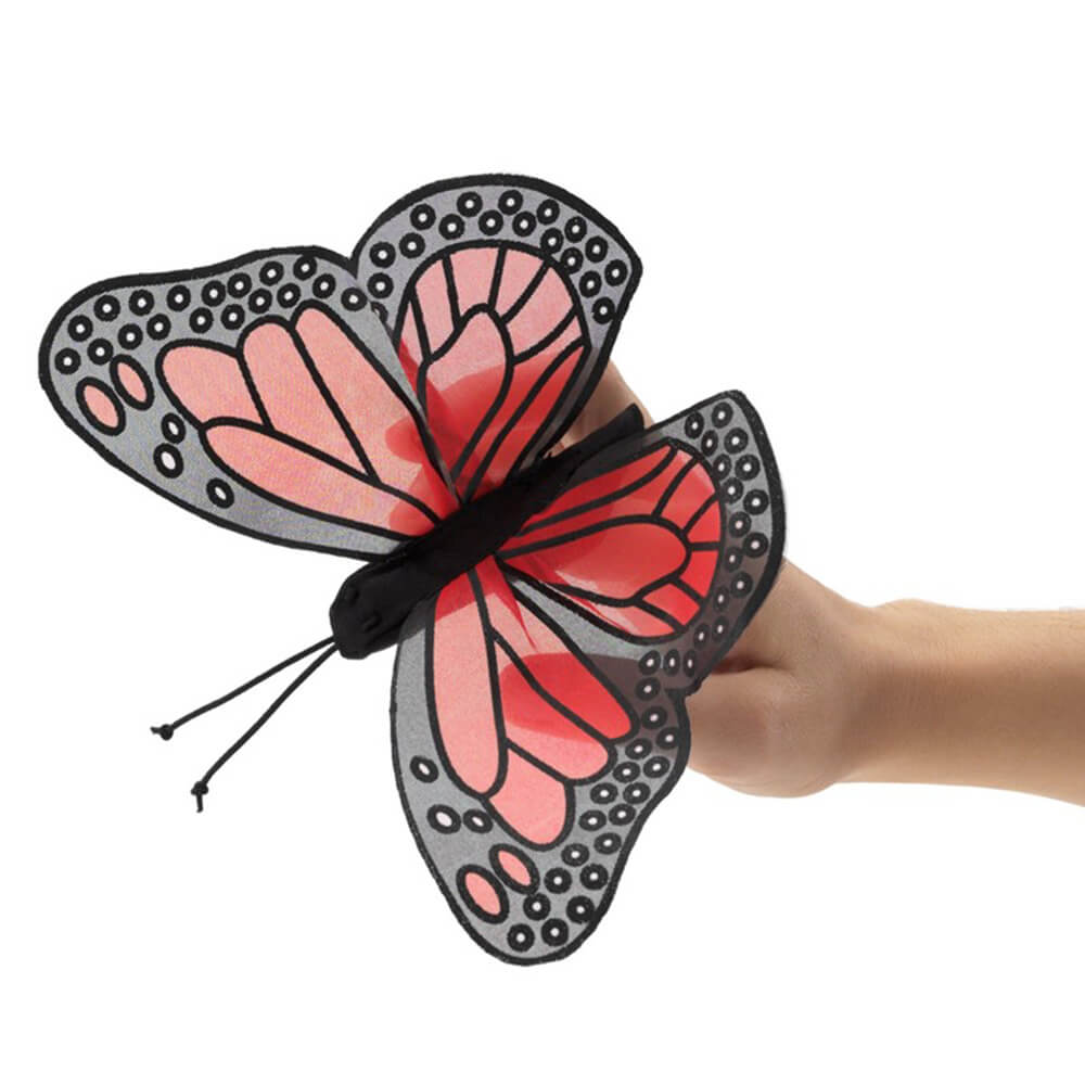 Folkmanis Mini Monarch Butterfly Finger Puppet