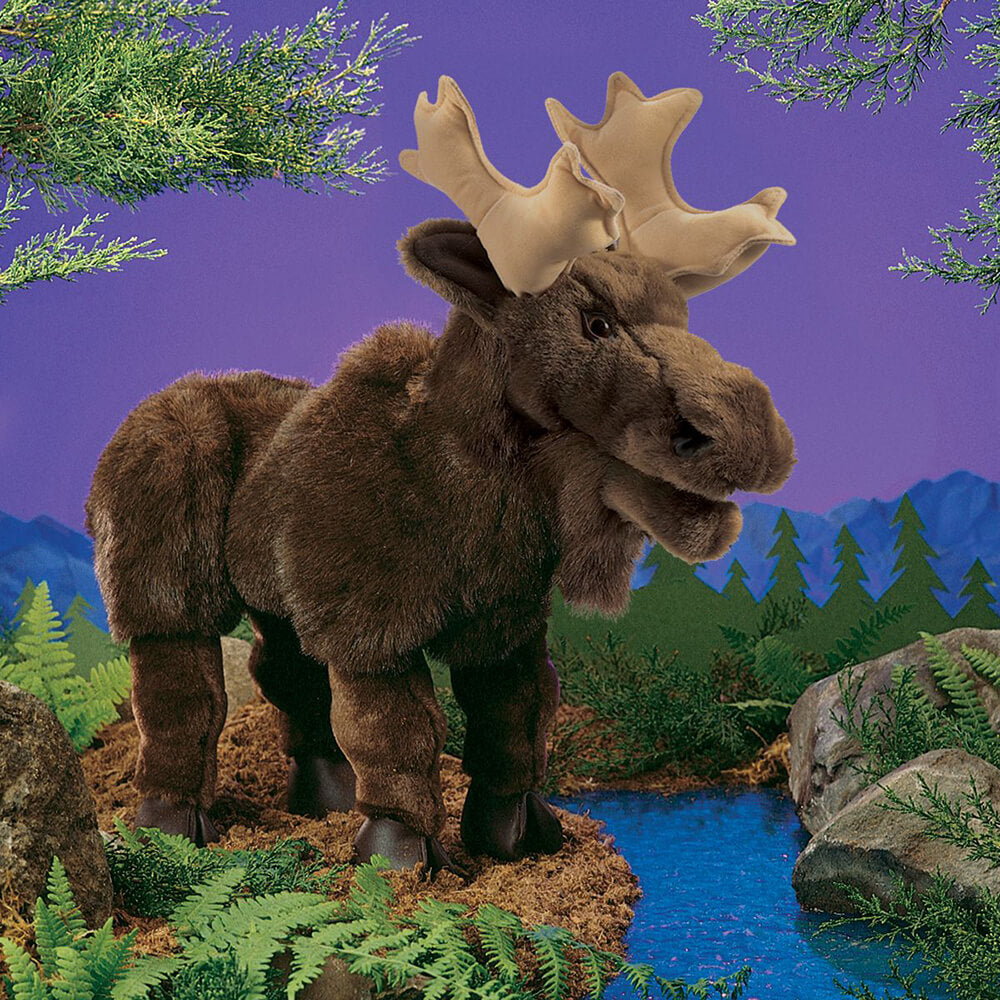 Folkmanis Moose Hand Puppet