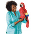 Folkmanis Scarlet Macaw Hand Puppet