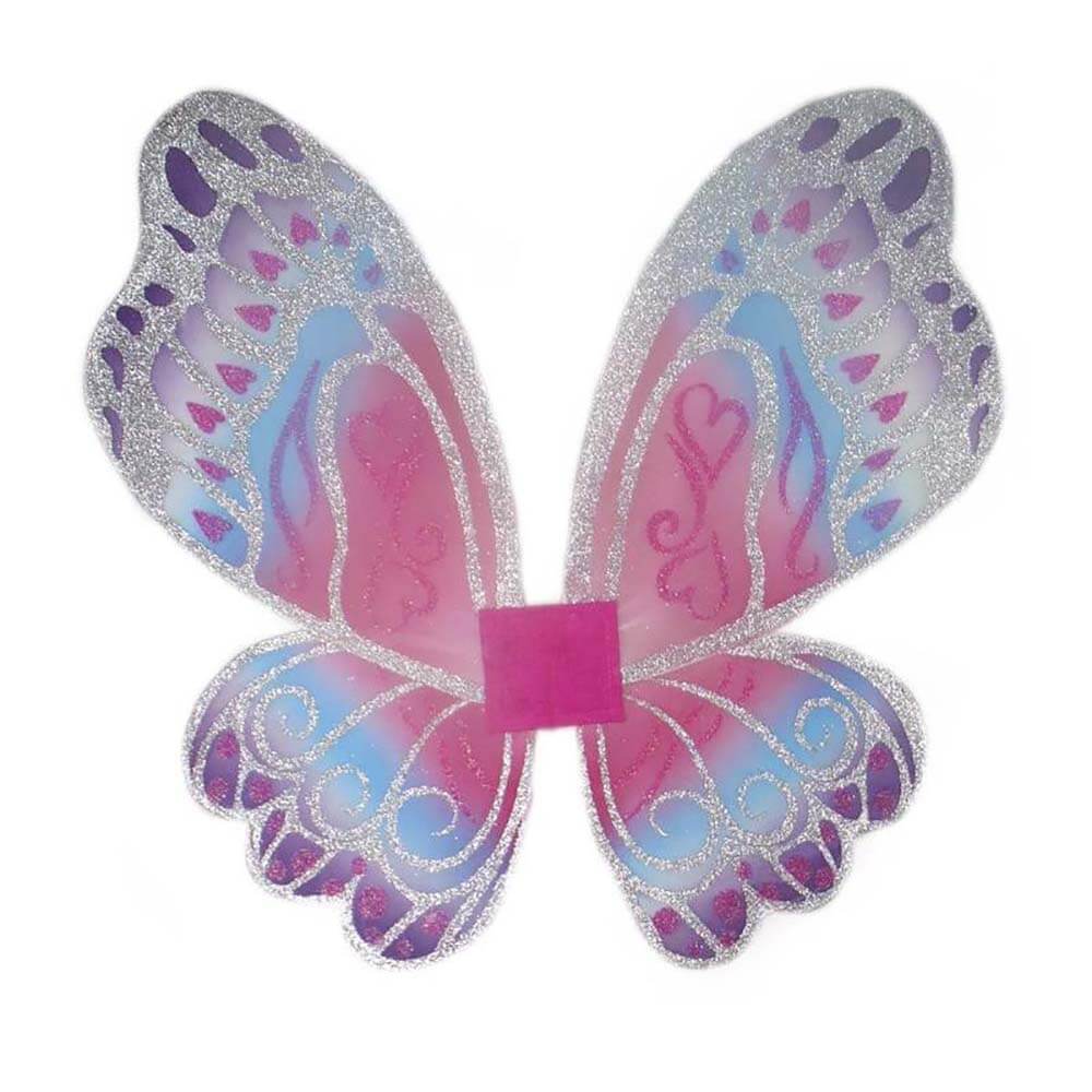 Great Pretenders Glimmerwind Wings in Pink Royal