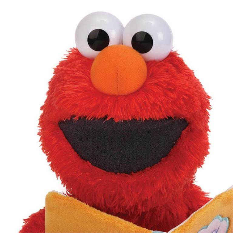 Gund Sesame Street Nursury Rhyme Elmo 15 Inch plush