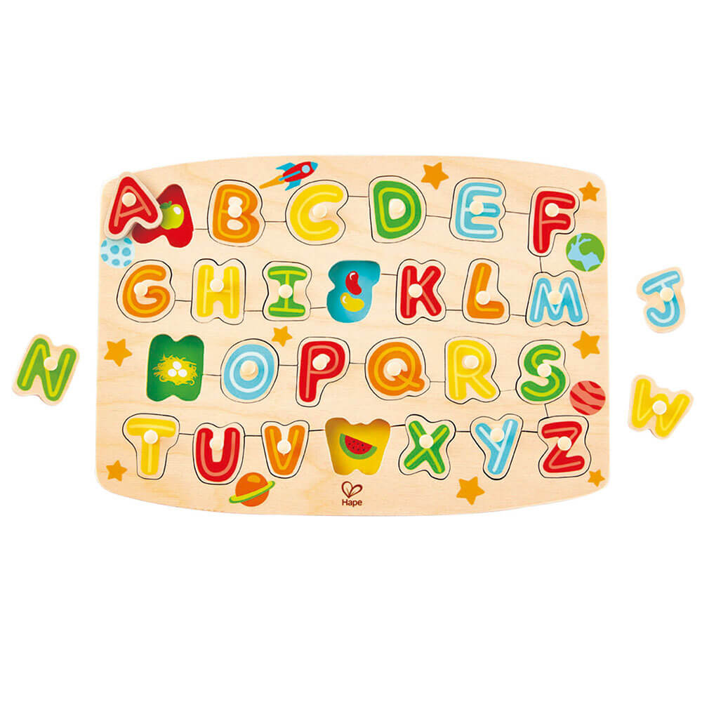 Hape Alphabet Peg Puzzle