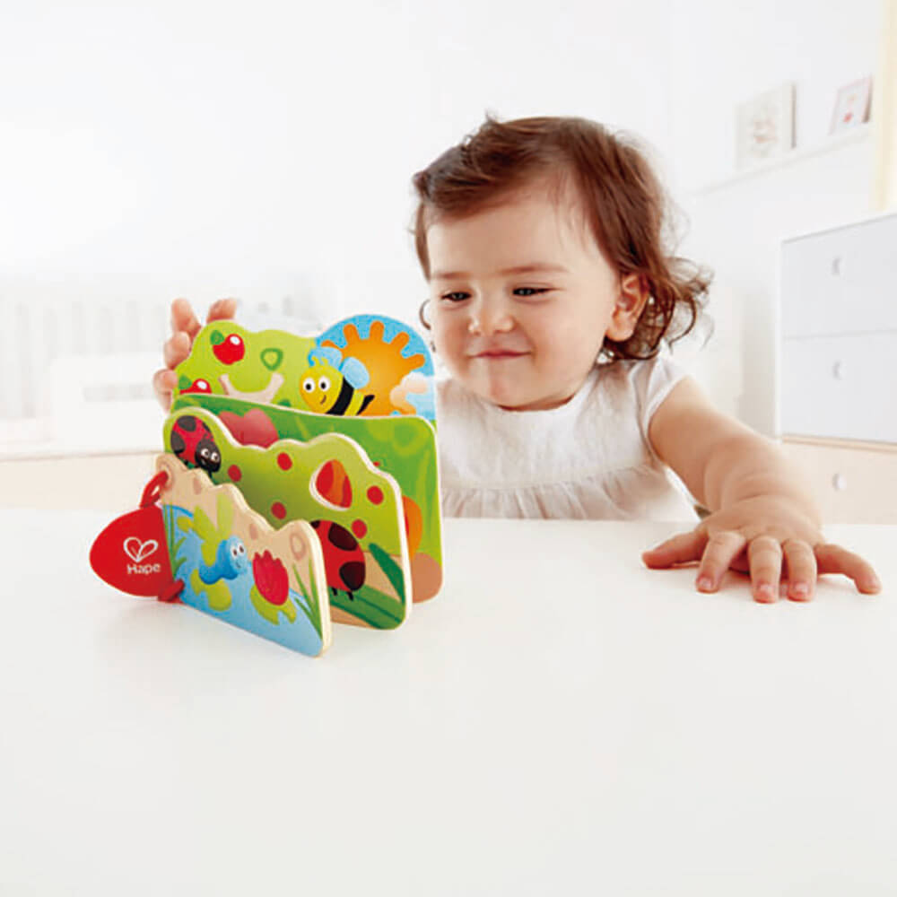 Hape Wooden Baby's Bug Book