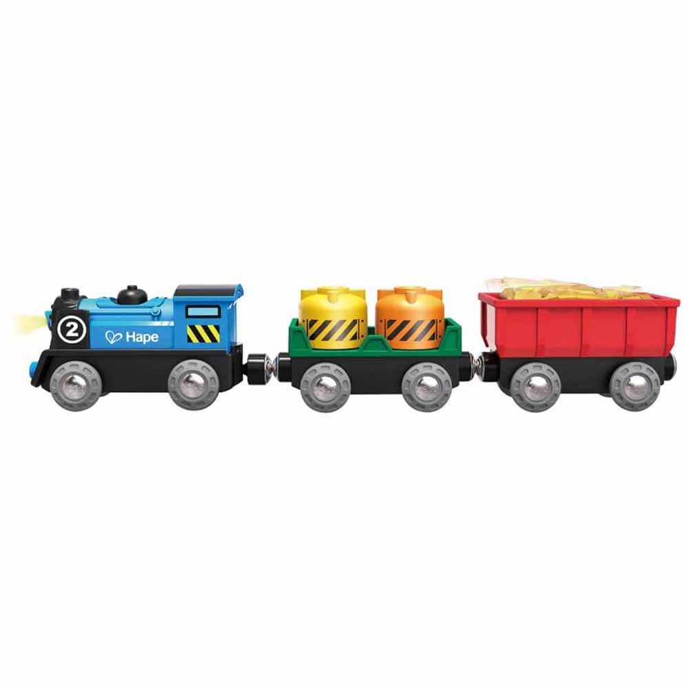 Hape Battery Powered Rolling-Stock Set