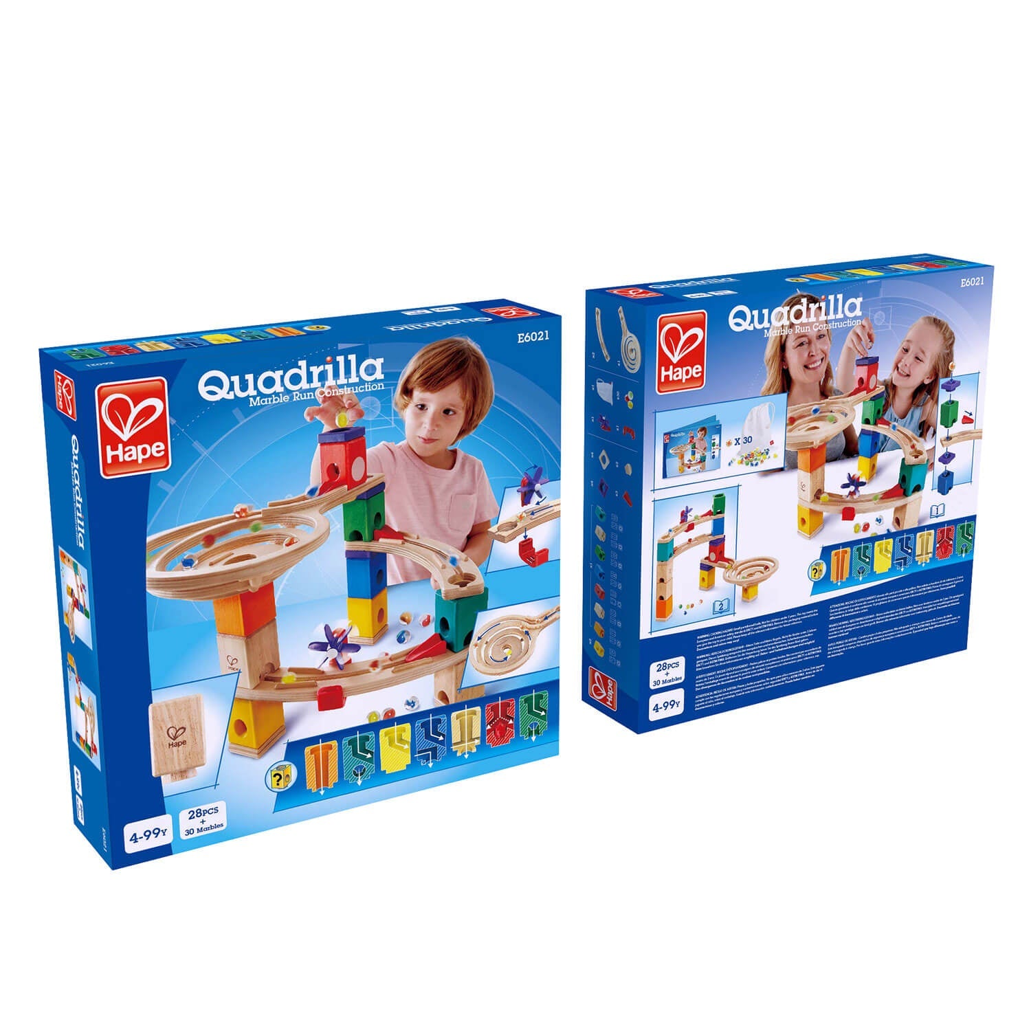 Hape Quadrilla Race to the Finish Building Set