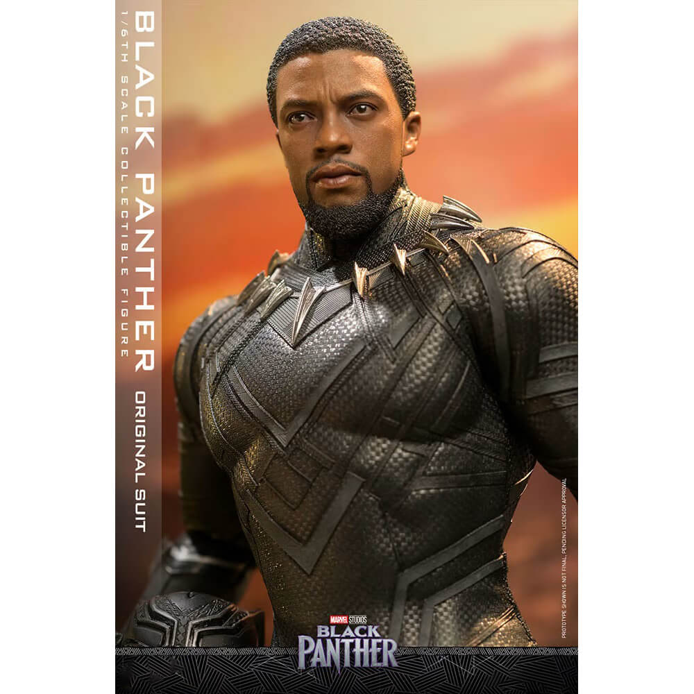 Hot Toys Marvel Black Panther (Original Suit) 1:6 Scale Collectible Figure