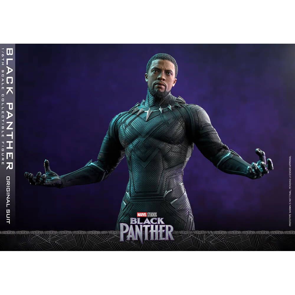 Hot Toys Marvel Black Panther (Original Suit) 1:6 Scale Collectible Figure