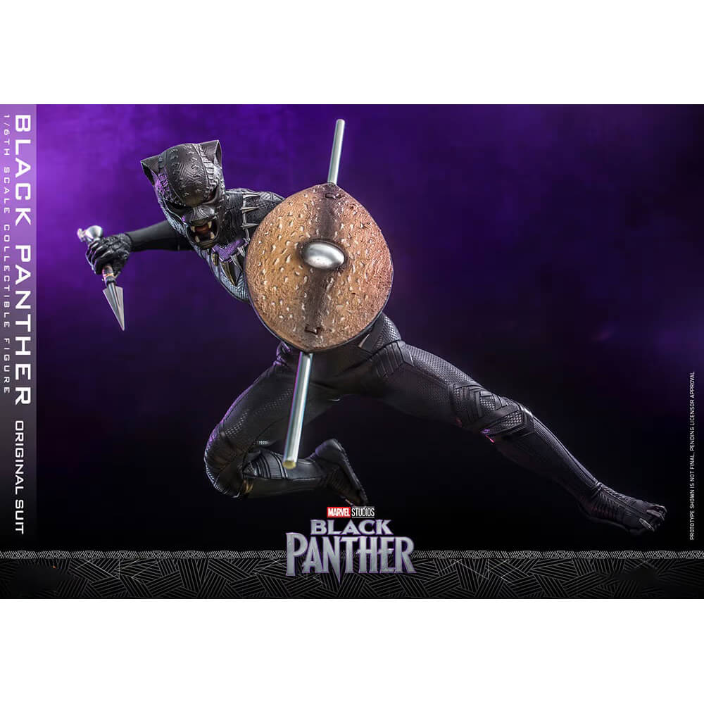 Hot Toys Marvel Black Panther (Original Suit) 1:6 Scale Collectible Figure