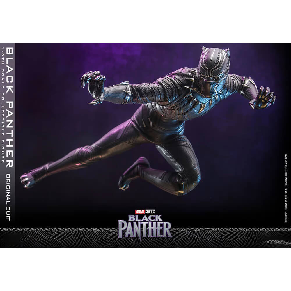 Hot Toys Marvel Black Panther (Original Suit) 1:6 Scale Collectible Figure