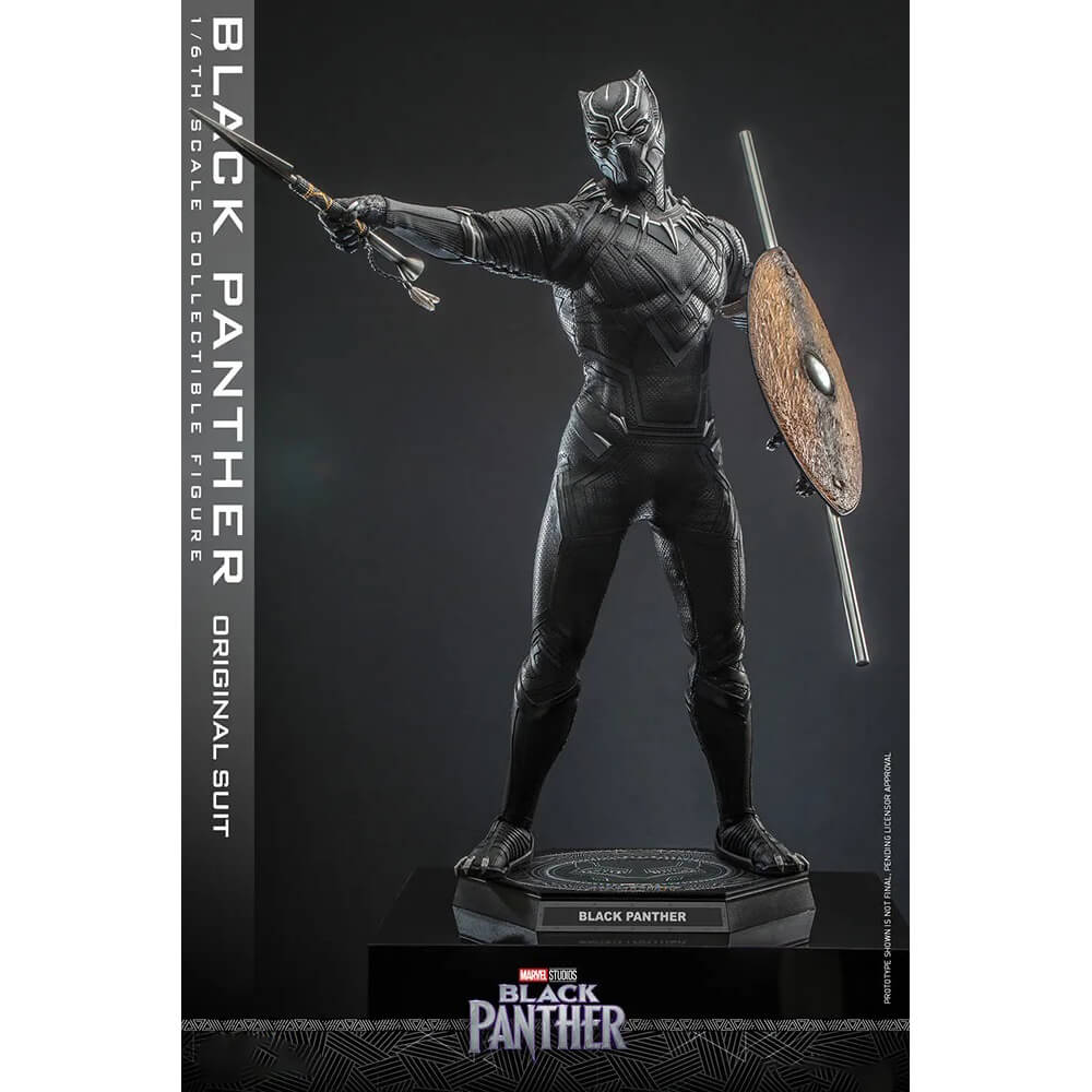 Hot Toys Marvel Black Panther (Original Suit) 1:6 Scale Collectible Figure