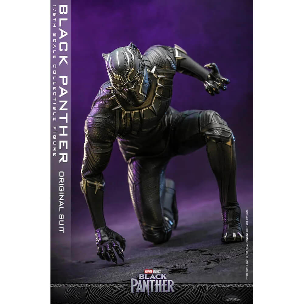 Hot Toys Marvel Black Panther (Original Suit) 1:6 Scale Collectible Figure