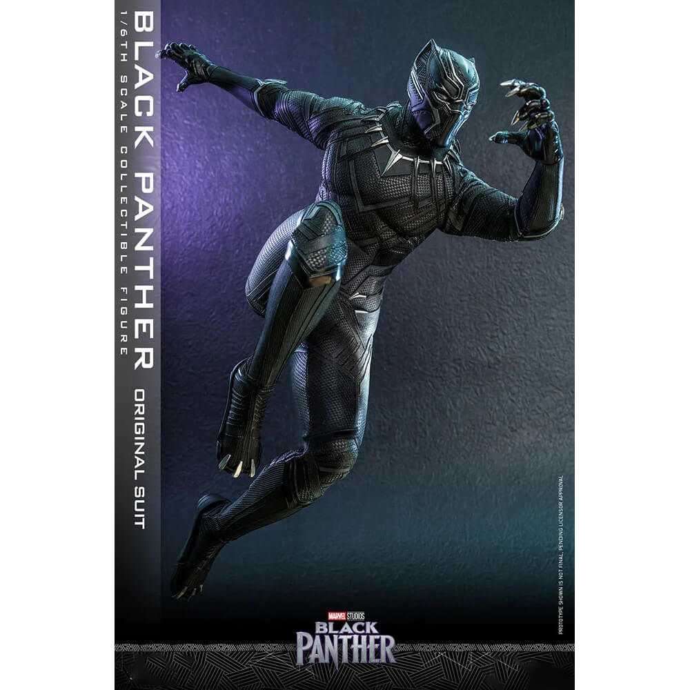 Hot Toys Marvel Black Panther (Original Suit) 1:6 Scale Collectible Figure