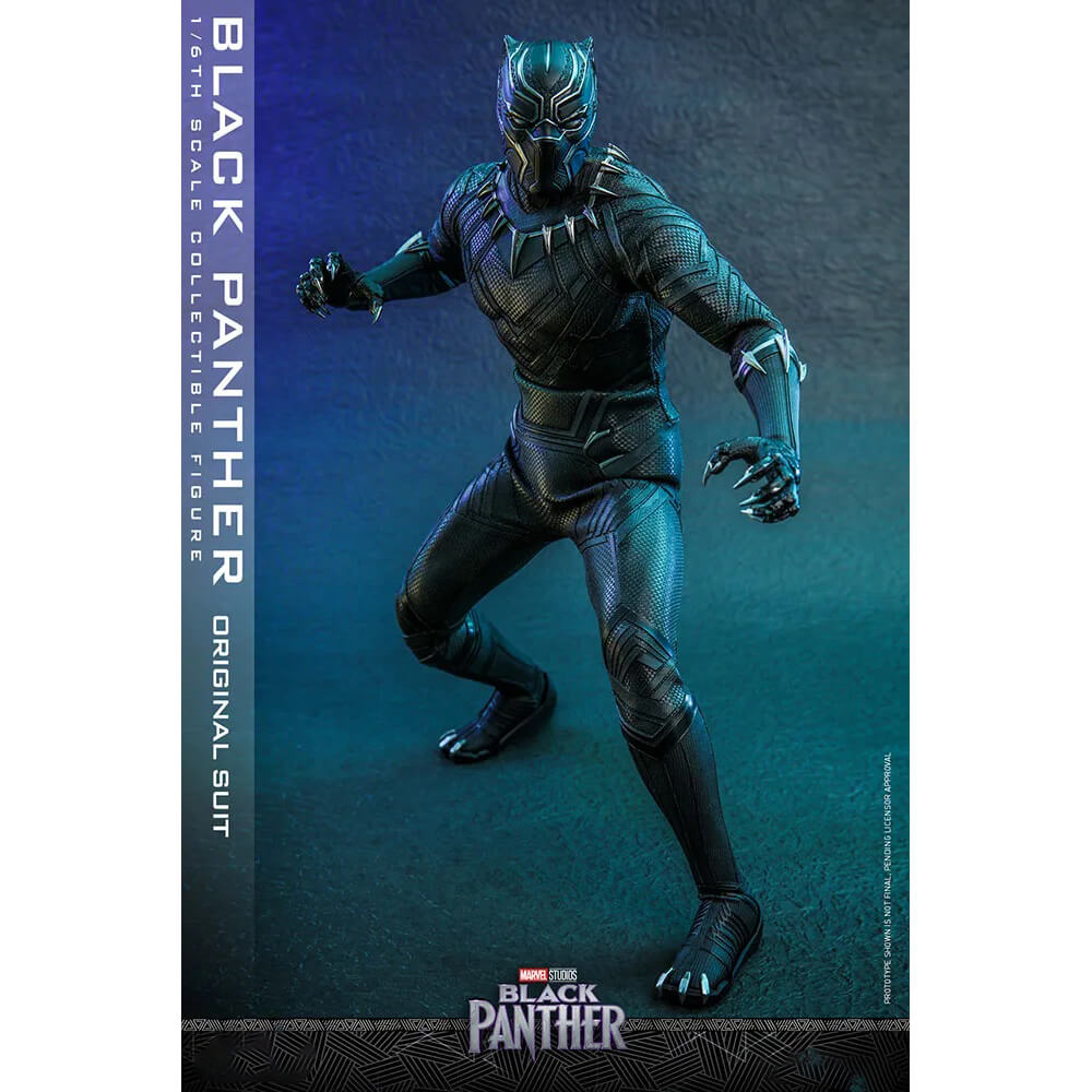 Hot Toys Marvel Black Panther (Original Suit) 1:6 Scale Collectible Figure